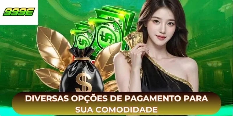 Diversas opções de pagamento para sua comodidade