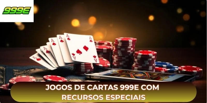 Jogos de cartas 999E com recursos especiais