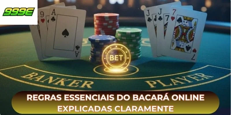 Regras essenciais do bacará online explicadas claramente